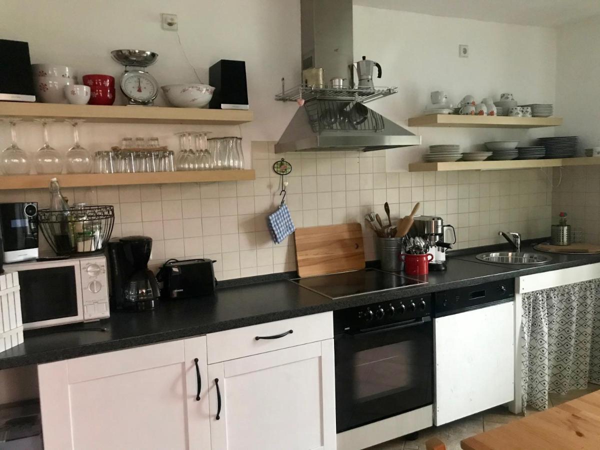 Ferienwohnung Alter Bauernhof Dresden Buitenkant foto